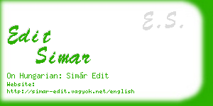 edit simar business card